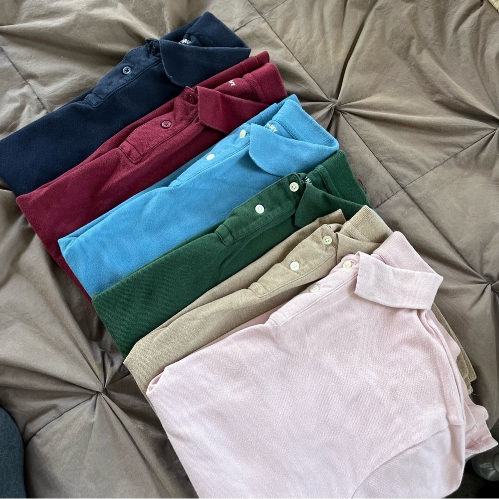 Set of 6 Old Navy collar shirts
